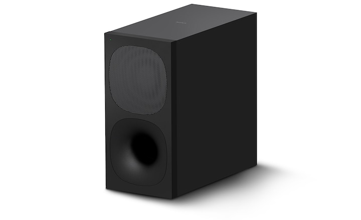 Ảnh chụp ba phần tư loa subwoofer không dây