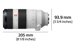 Hình ảnh ống kính zoom chụp siêu tele G Master FE 100-400 mm