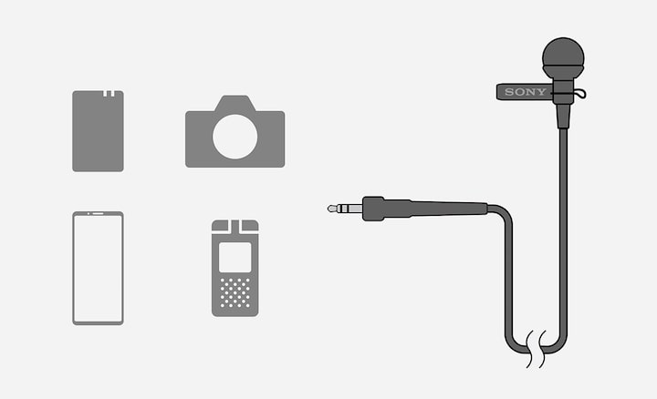 Micro cài áo ECM-L1 - Chính hãng