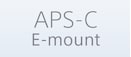 E-mount APS-C