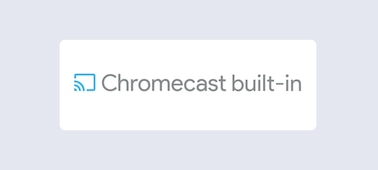 Logo Chromecast built-in